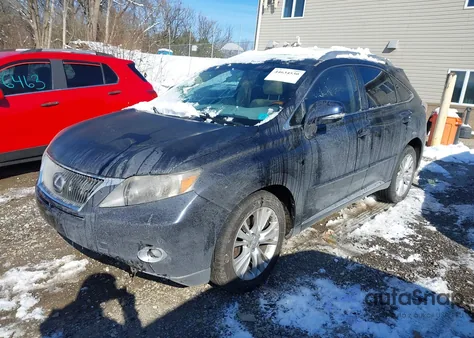 2010 Lexus Rx 450H z USA, uszkodzony, nr VIN JTJZB1BA7A2002733